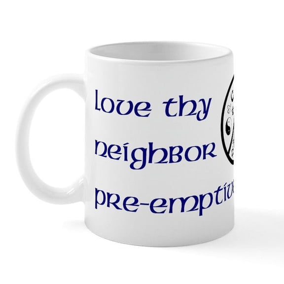 CafePress - Pre Emptively Mug - 11 oz Ceramic Mug - Novelty Coffee Tea Cup