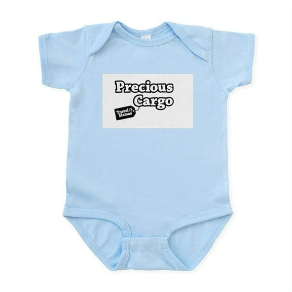 CafePress - Precious Cargo Baby Bodysuit For Boys - Baby Light Bodysuit, Size Newborn - 24 Months