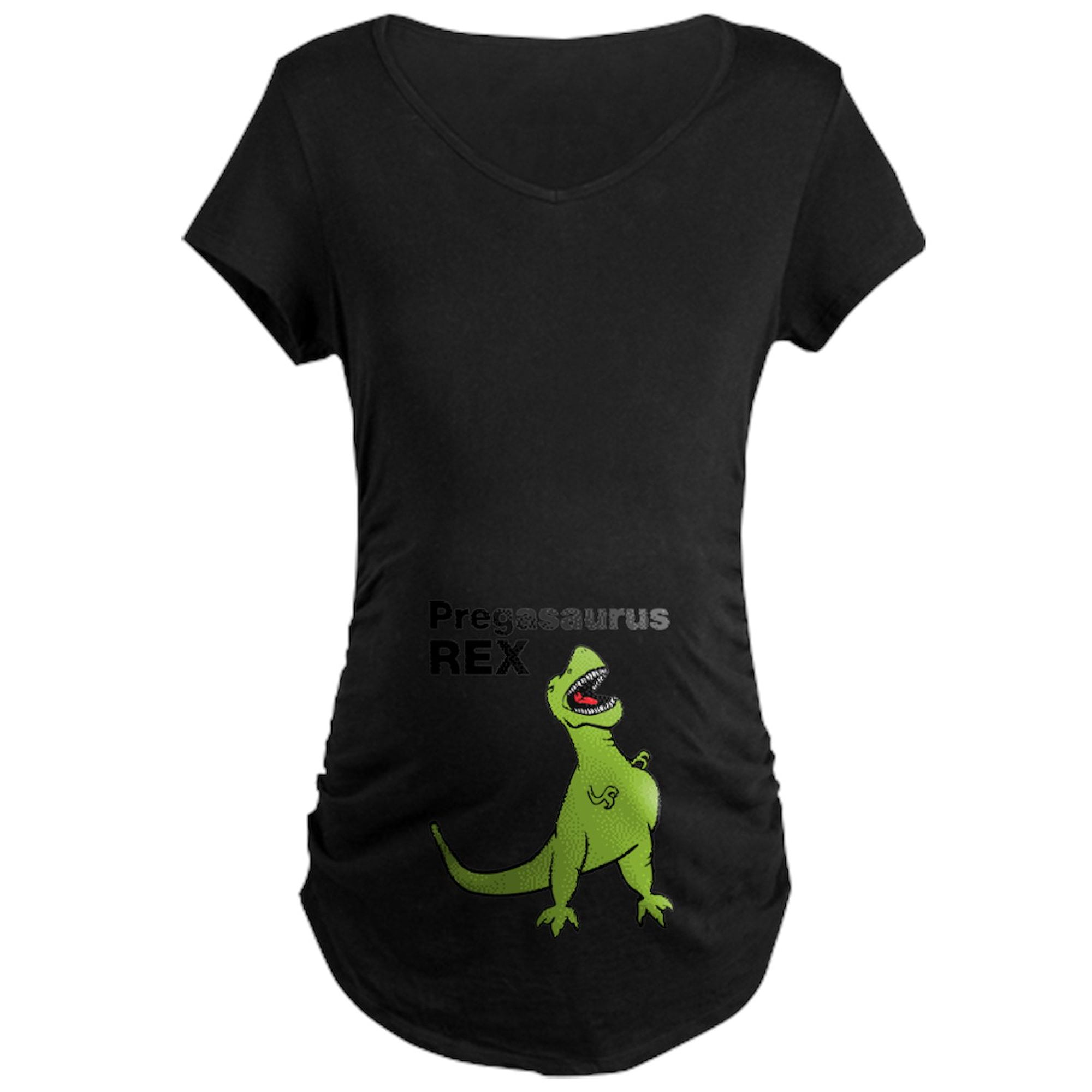 CafePress Pregasaurus Rex, Funny Maternity T Shirt Maternity