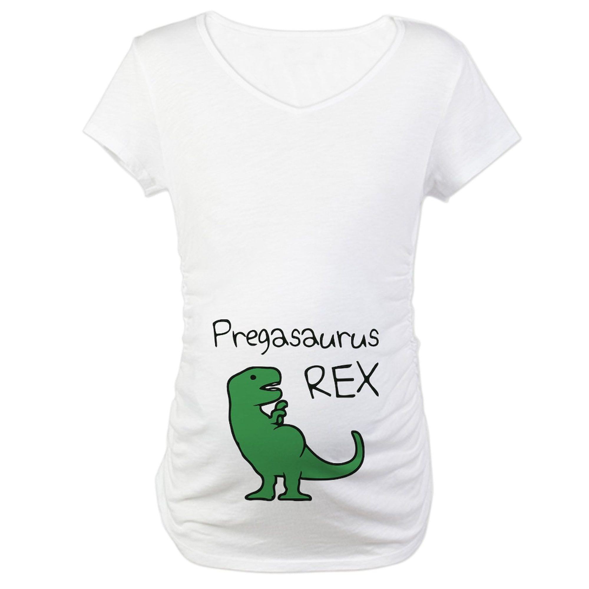 CafePress Pregasaurus Rex Maternity T Shirt Cotton Maternity T