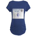 thumbnail image 1 of CafePress - Pregbackup - Maternity Dark T-Shirt, 1 of 3