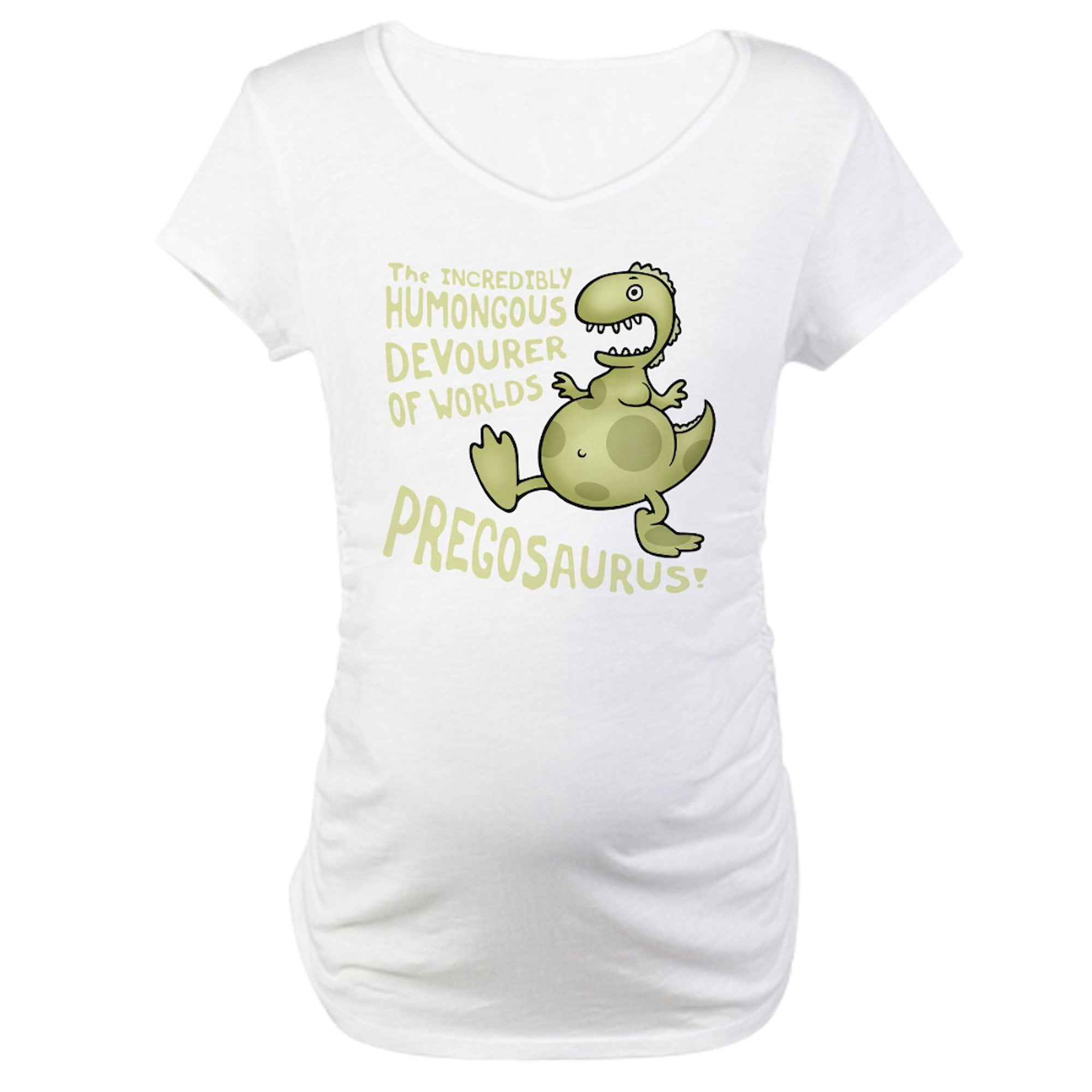 Pregosaurus Incinta Divertente Da Donna T-shirt