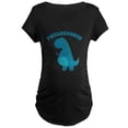 thumbnail image 1 of CafePress - Pregosaurus Maternity T Shirt - Maternity Dark T-Shirt, 1 of 3