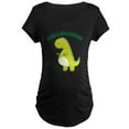 thumbnail image 1 of CafePress - Pregosaurus Maternity T Shirt - Maternity Dark T-Shirt, 1 of 3