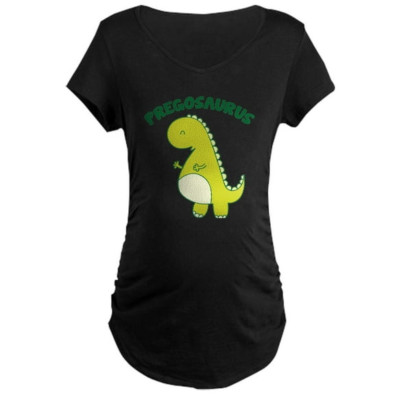 CafePress - Pregosaurus Maternity T Shirt - Maternity Dark T-Shirt