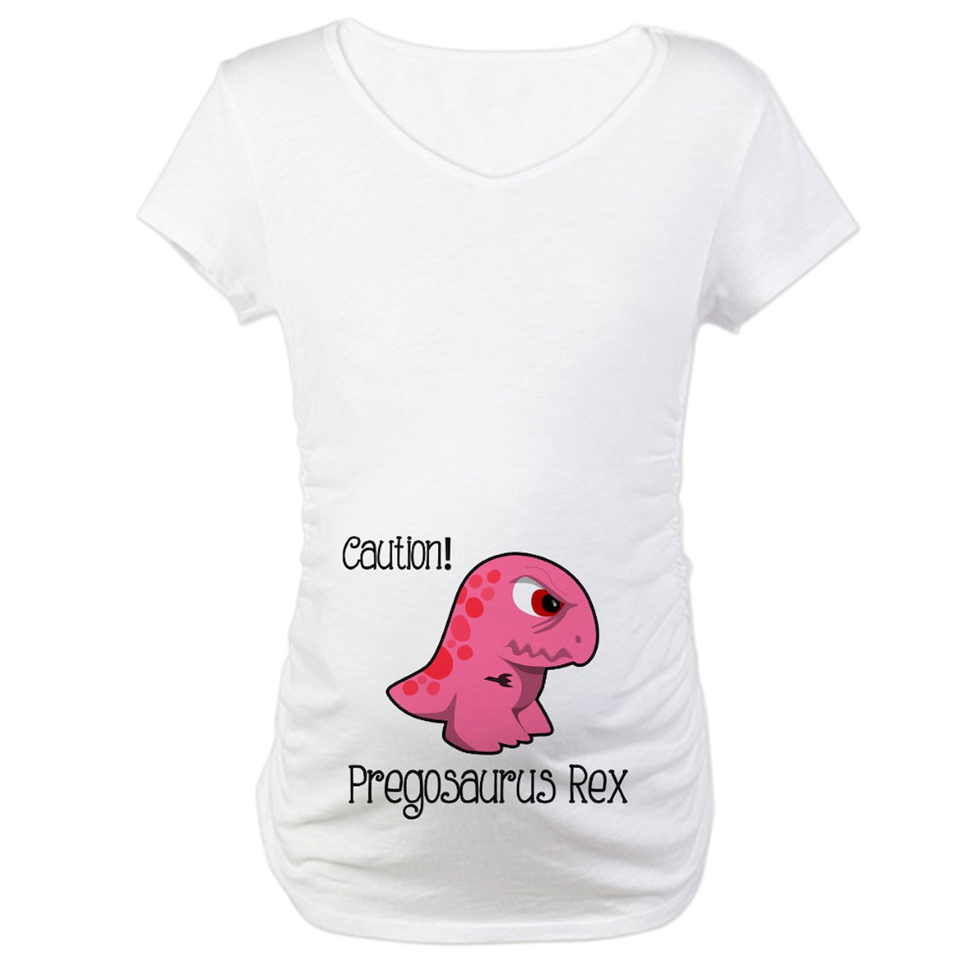 CafePress Pregosaurus Rex Maternity T Shirt Cotton Maternity T