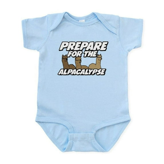 CafePress - Prepare For The Alpacalypse Baby Light Bodysuit - Baby Light Bodysuit, Size Newborn - 24 Months
