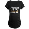 thumbnail image 1 of CafePress - Prepare For The Alpacalypse Maternity Dark T Shirt - Maternity Dark T-Shirt, 1 of 3