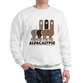 thumbnail image 1 of CafePress - Prepare For The Alpacalypse Sweatshirt - Crew Neck Sweatshirt, 1 of 4
