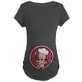 thumbnail image 1 of CafePress - Preppin' Chef Maternity Dark T Shirt - Maternity Dark T-Shirt, 1 of 3