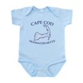 thumbnail image 1 of CafePress - Preppy Vintage Blue Cape Cod Infant Bodysuit - Baby Light Bodysuit, Size Newborn - 24 Months, 1 of 4