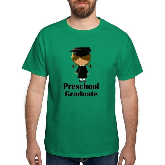 CafePress - Preschool Graduate T Shirt - Men's Classic Graphic Cotton T-Shirt