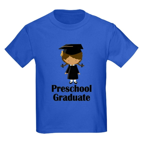 CafePress - Preschool Graduate T Shirt - Dark T-Shirt Kids XS-XL