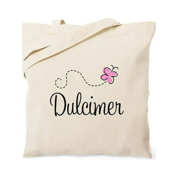 CafePress - Pretty Dulcimer Tote Bag - Unisex Canvas Tote Bag, Beige, 1-Piece