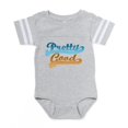 thumbnail image 1 of CafePress - Pretty Good - Cute Infant Baby Football Bodysuit, 1 of 3