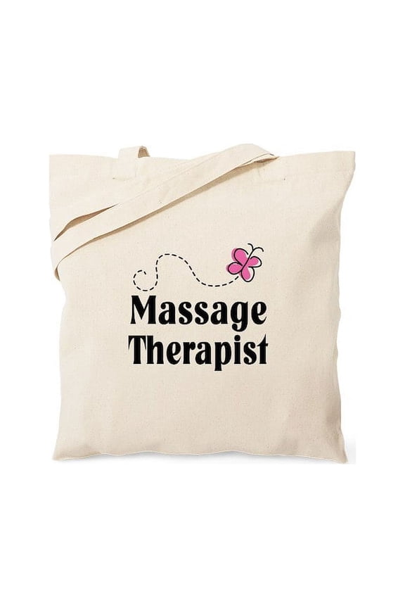 - Pretty Massage Therapist Tote Bag - Unisex Canvas Tote Bag, Beige, 1-Piece