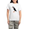 thumbnail image 1 of CafePress - Pretty Puffin Women's Light Pajamas - Women's Short Sleeve Print T-Shirt and Pants Light Cotton Pajama Set, 1 of 7