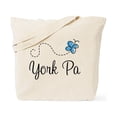 thumbnail image 1 of CafePress - Pretty York Pennsylvania Tote Bag - Unisex Canvas Tote Bag, Beige, 1-Piece, 1 of 9