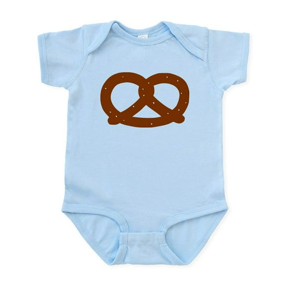 CafePress - Pretzel Infant Bodysuit - Baby Light Bodysuit, Size Newborn - 24 Months