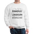 thumbnail image 1 of CafePress - Pride And Prejudice Locations Jumper - Crew Neck Sweatshirt, 1 of 4