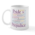 thumbnail image 1 of CafePress - Pride, Prejudice Mug - 11 oz Ceramic Mug - Novelty Coffee Tea Cup, 1 of 6