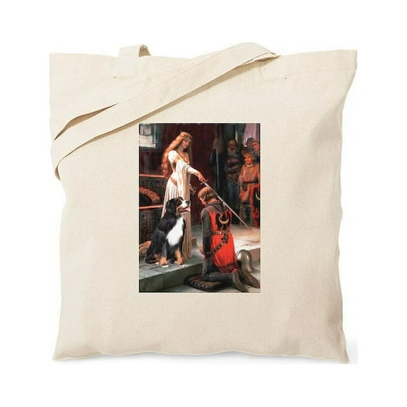 CafePress - Princess & Bernese Tote Bag - Unisex Canvas Tote Bag, Beige, 1-Piece