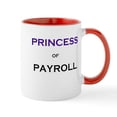 thumbnail image 1 of CafePress - Princess Of Payroll Funny Job Title Mug - 11 oz Ceramic Mug - Novelty Coffee Tea Cup, 1 of 4