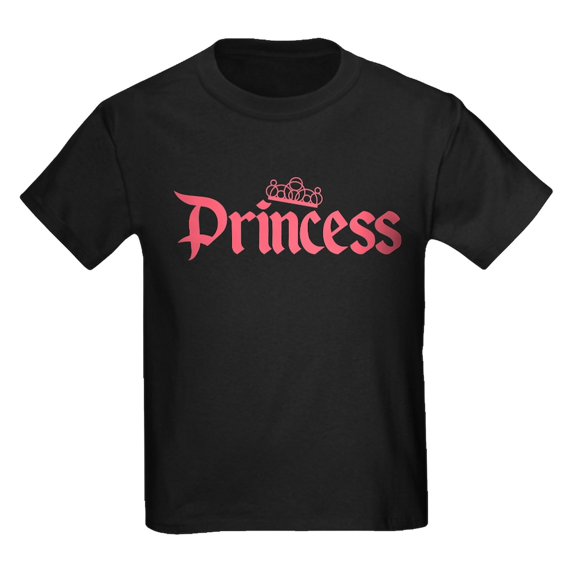 CafePress - Princess T Shirt - Dark T-Shirt Kids XS-XL