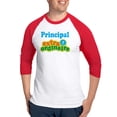 thumbnail image 1 of CafePress - Principal Extraordinaire Baseball Jersey - Cotton Baseball Jersey, 3/4 Raglan Sleeve Shirt, 1 of 4