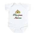 thumbnail image 1 of CafePress - Principessa Italiana (Italian Princess) Infant Bod - Baby Light Bodysuit, Size Newborn - 24 Months, 1 of 4