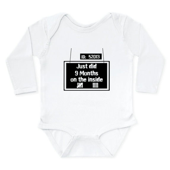 CafePress - Prison Kid Body Suit - Long Sleeve Cotton Baby Bodysuit