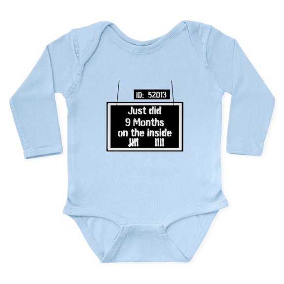 CafePress - Prison Kid Body Suit - Long Sleeve Cotton Baby Bodysuit