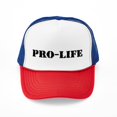 thumbnail image 1 of CafePress - Pro Life - Adjustable Unisex Printed Trucker Hat with Mesh Back, 1 of 10