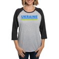 thumbnail image 1 of CafePress - Pro Ukraine Pride Ukrainian Fl Long Sleeve T Shirt - Womens Baseball Tee, 1 of 4