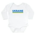 thumbnail image 1 of CafePress - Pro Ukraine Pride Ukrainian Flag ??????? Body Suit - Long Sleeve Cotton Baby Bodysuit, 1 of 4