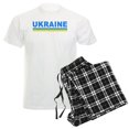 thumbnail image 1 of CafePress - Pro Ukraine Pride Ukrainian Flag ??????? Pajamas - Men's Light Loose Fit Cotton Pajama Set, 1 of 7