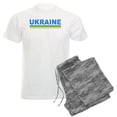 thumbnail image 1 of CafePress - Pro Ukraine Pride Ukrainian Flag ??????? Pajamas - Men's Light Loose Fit Cotton Pajama Set, 1 of 7