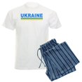 thumbnail image 1 of CafePress - Pro Ukraine Pride Ukrainian Flag ??????? Pajamas - Men's Light Loose Fit Cotton Pajama Set, 1 of 7