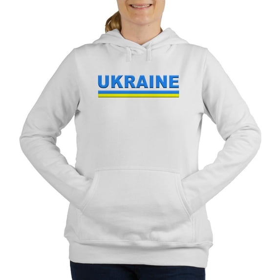 CafePress - Pro Ukraine Pride Ukrainian Flag ?????? Sweatshirt - Women's Hooded Sweatshirt