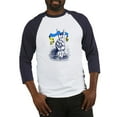 thumbnail image 1 of CafePress - Pro Ukraine Support Ukrainian Flag Baseball Jersey - Cotton Baseball Jersey, 3/4 Raglan Sleeve Shirt, 1 of 4