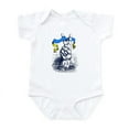thumbnail image 1 of CafePress - Pro Ukraine Support Ukrainian Flag Peace Body Suit - Baby Light Bodysuit, Size Newborn - 24 Months, 1 of 4