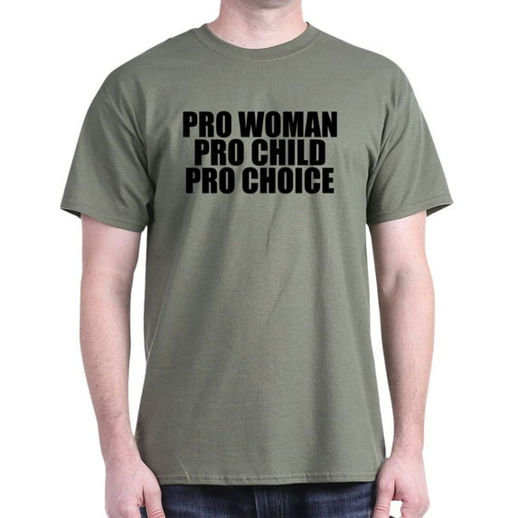CafePress - Pro Woman Child Choice Men's Value T Shirt - Men's Classic Graphic Cotton T-Shirt