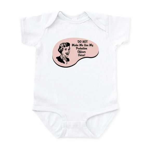 CafePress - Probation Officer Voice Infant Bodysuit - Baby Light Bodysuit, Size Newborn - 24 Months