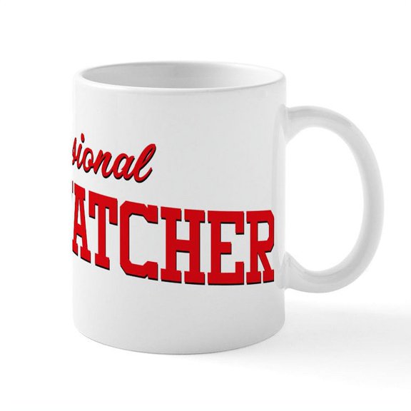 CafePress - Professional Binge Watcher - 11 oz Ceramic Mug - Novelty Coffee Tea Cup