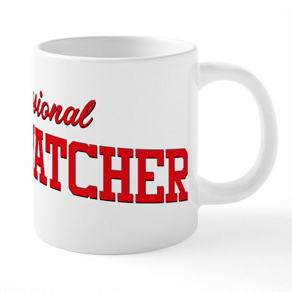 CafePress - Professional Binge Watcher - 20 Oz White Ceramic Mega Mug