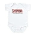thumbnail image 1 of CafePress - Professional Mechanic Infant Bodysuit - Baby Light Bodysuit, Size Newborn - 24 Months, 1 of 4