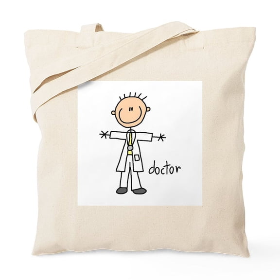 CafePress - Professions Doctor Tote Bag - Unisex Canvas Tote Bag, Beige, 1-Piece