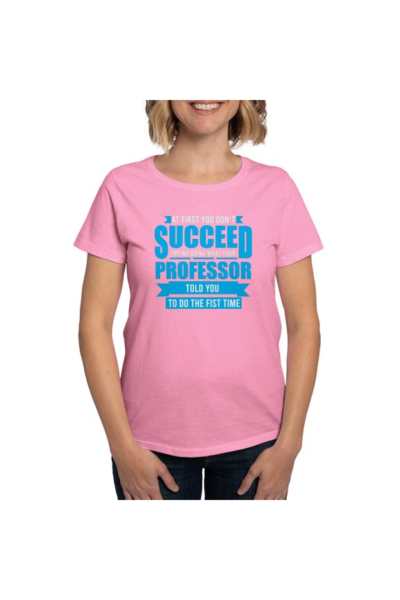 - Professor Profession Funny Typography Quot T Shirt - Women's Traditional Fit Dark T-Shirt