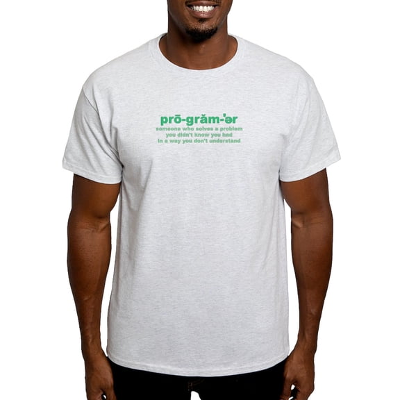 CafePress - Programmer Problems Light T Shirt - Men's Classic Graphic T-Shirt