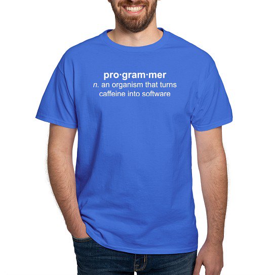 CafePress - Programmer T Shirt (Dark) - Men's Classic Cotton T-Shirts